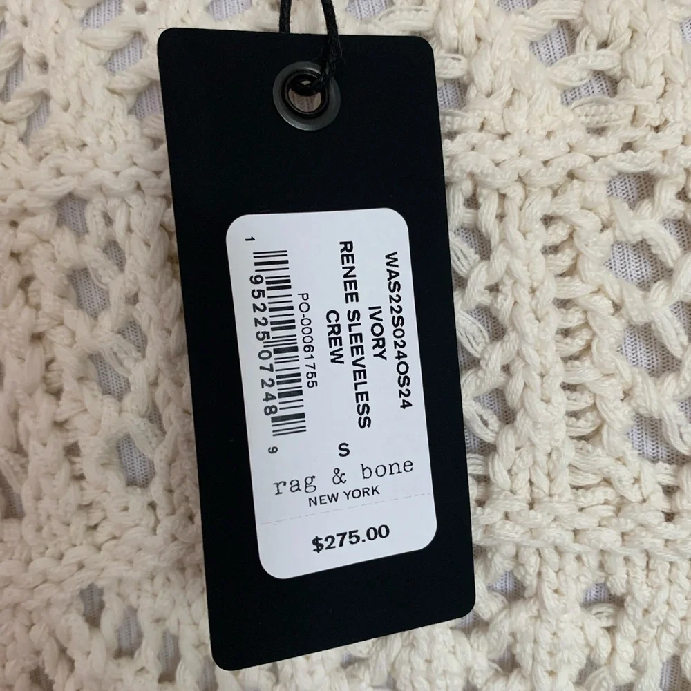 rag & bone sleeveless crotchet tank - Picture 4 of 4